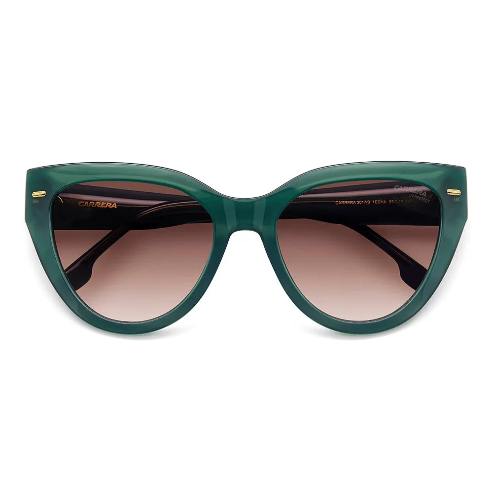 3017/S Women's Thick Frame Cat Eye Sunglasses