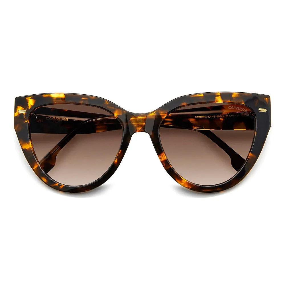 3017/S Women's Thick Frame Cat Eye Sunglasses