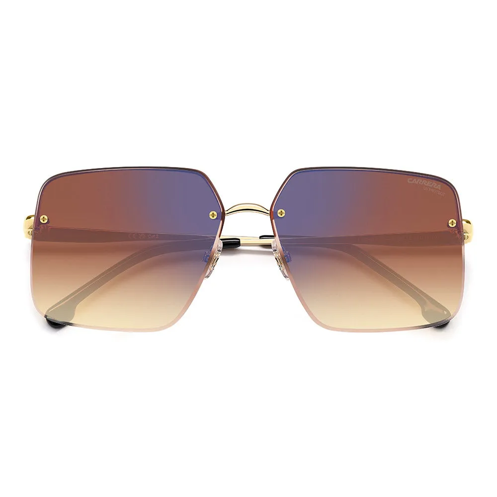 3044 Square-Frame Rimless Sunglasses