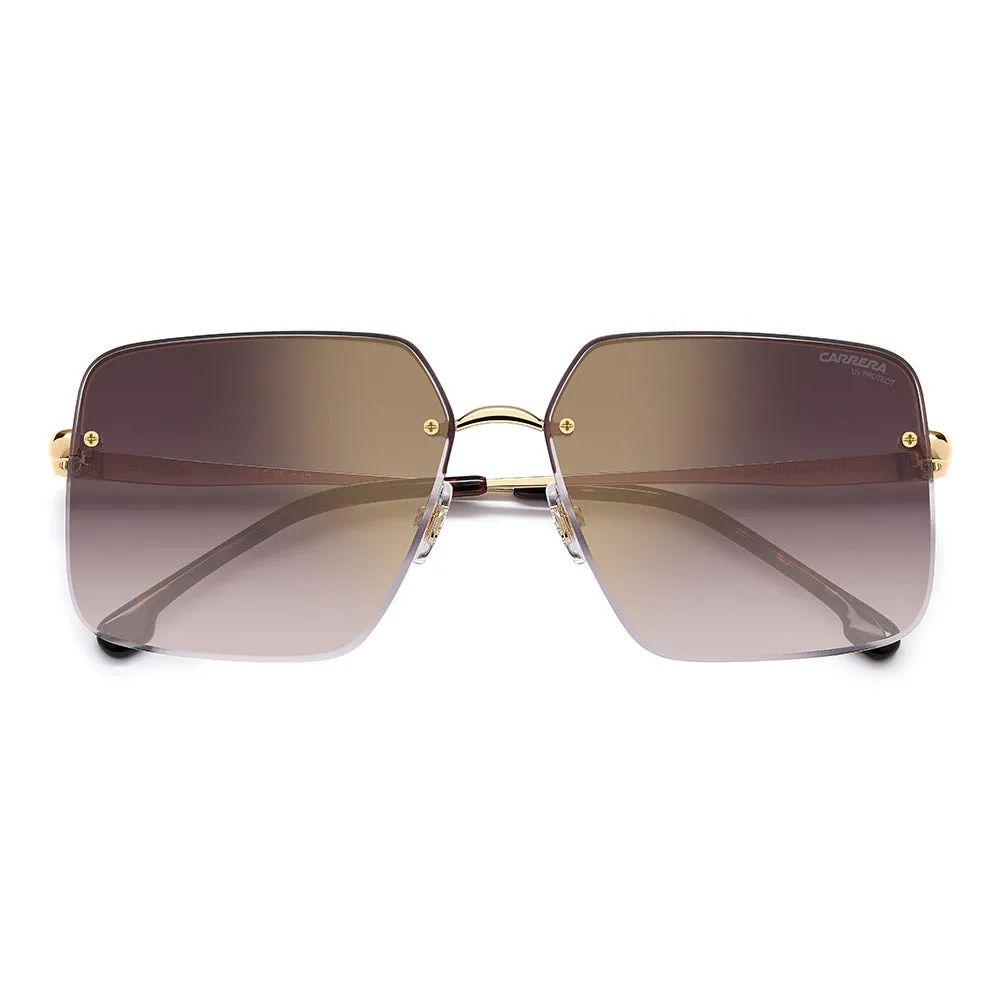 3044 Square-Frame Rimless Sunglasses