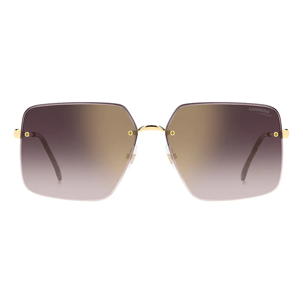3044 Square-Frame Rimless Sunglasses