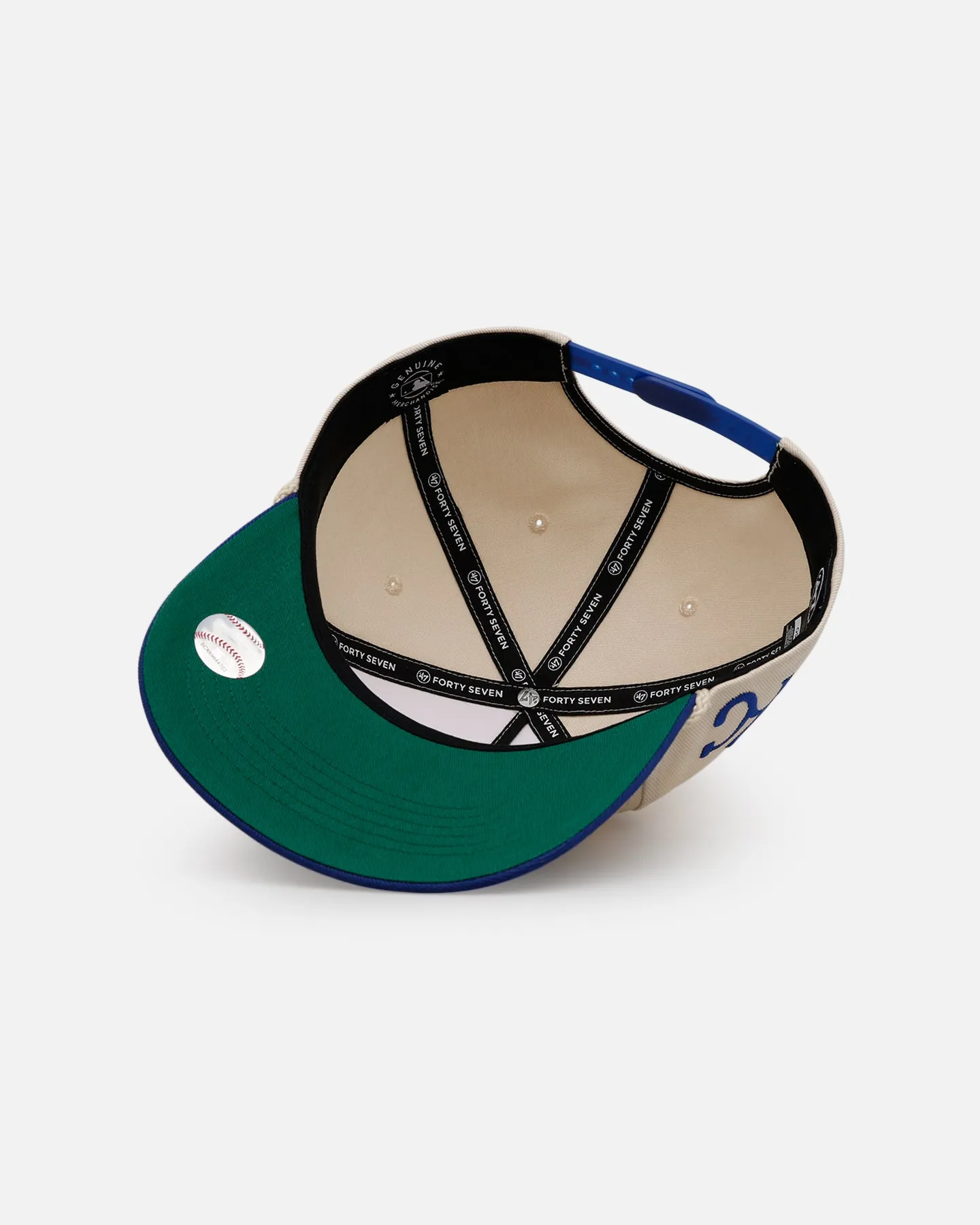 47 Brand Kansas City Royals 'MLB Opening Day' Script Hitch Snapback Natural