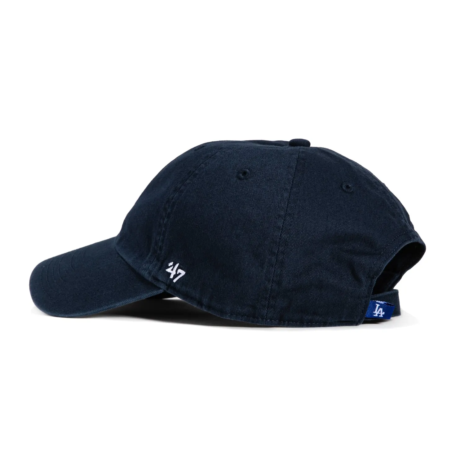 47 Brand Los Angeles Dodgers Cleanup Adjustable Hat - Navy. White