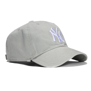 47 Brand New York Yankees Cleanup Adjustable Hat - Gray. White