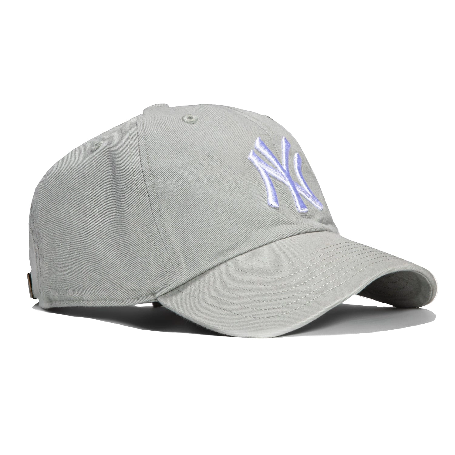 47 Brand New York Yankees Cleanup Adjustable Hat - Gray. White