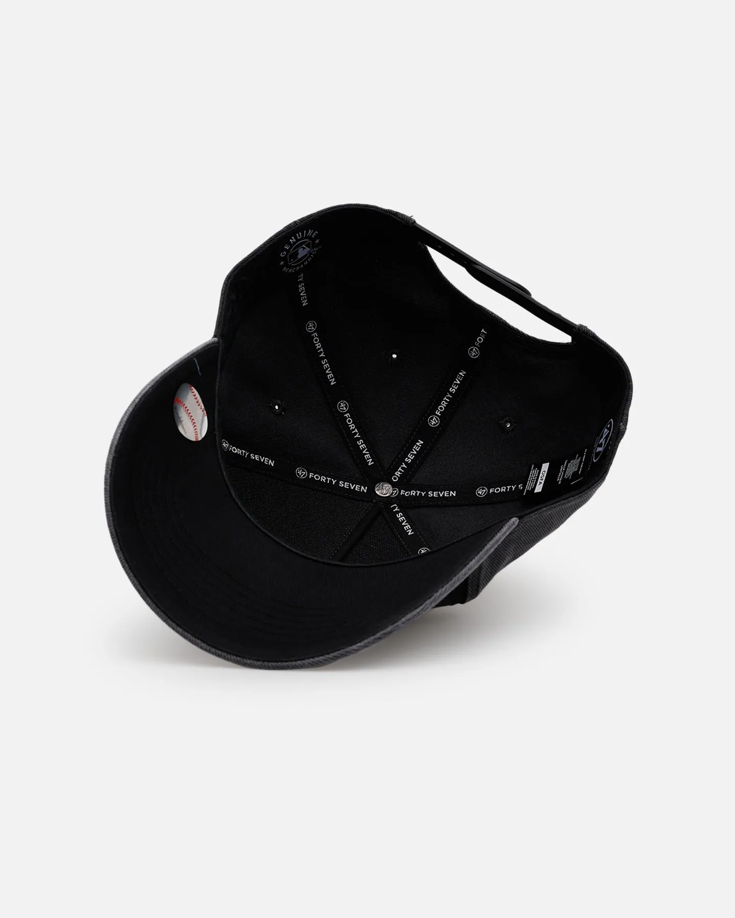 47 Brand Oakland Athletics 'Washed Black' Offside DT Snapback Washed Black