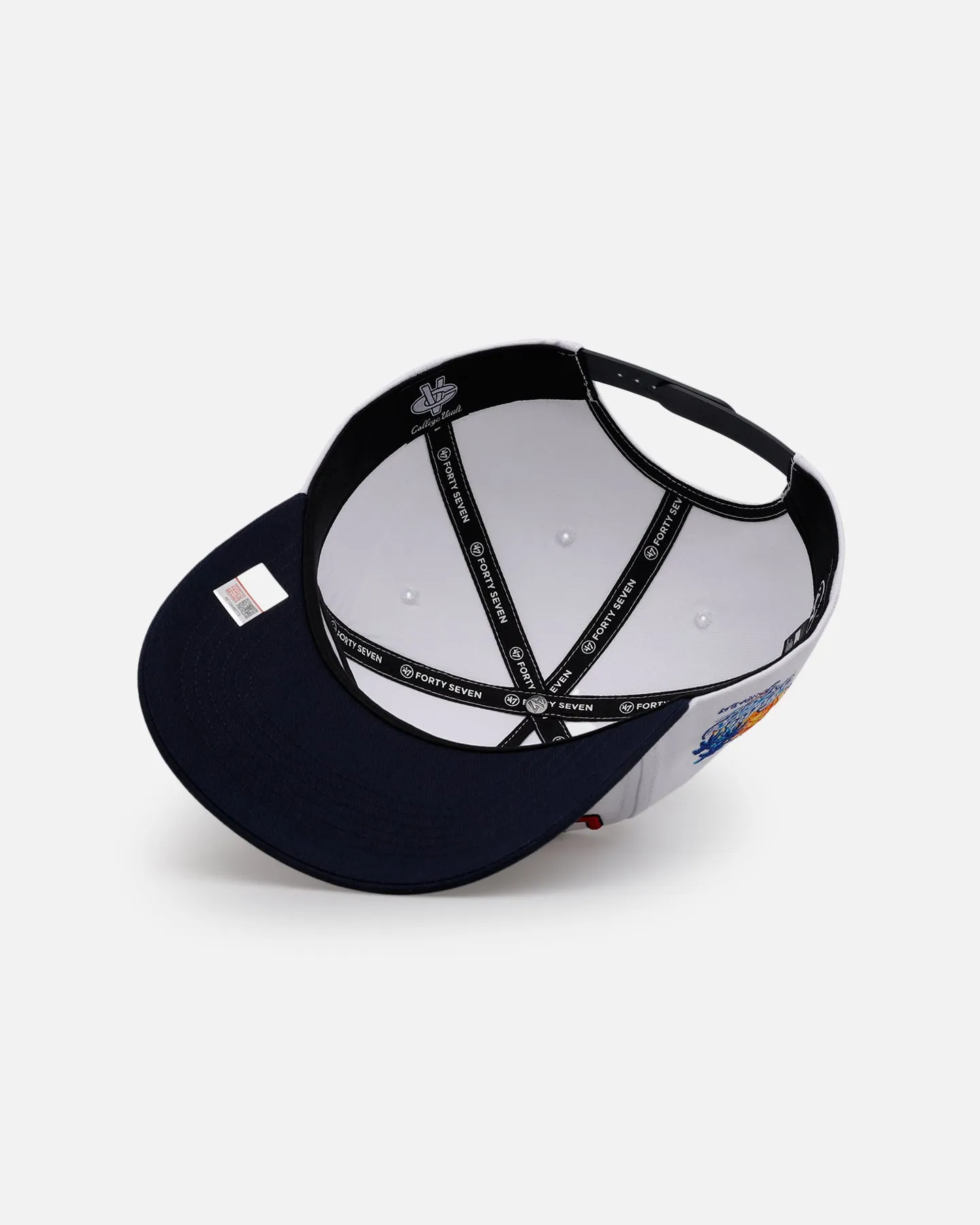 47 Brand UCONN 1999 'March Madness' Hitch Snapback White/Navy