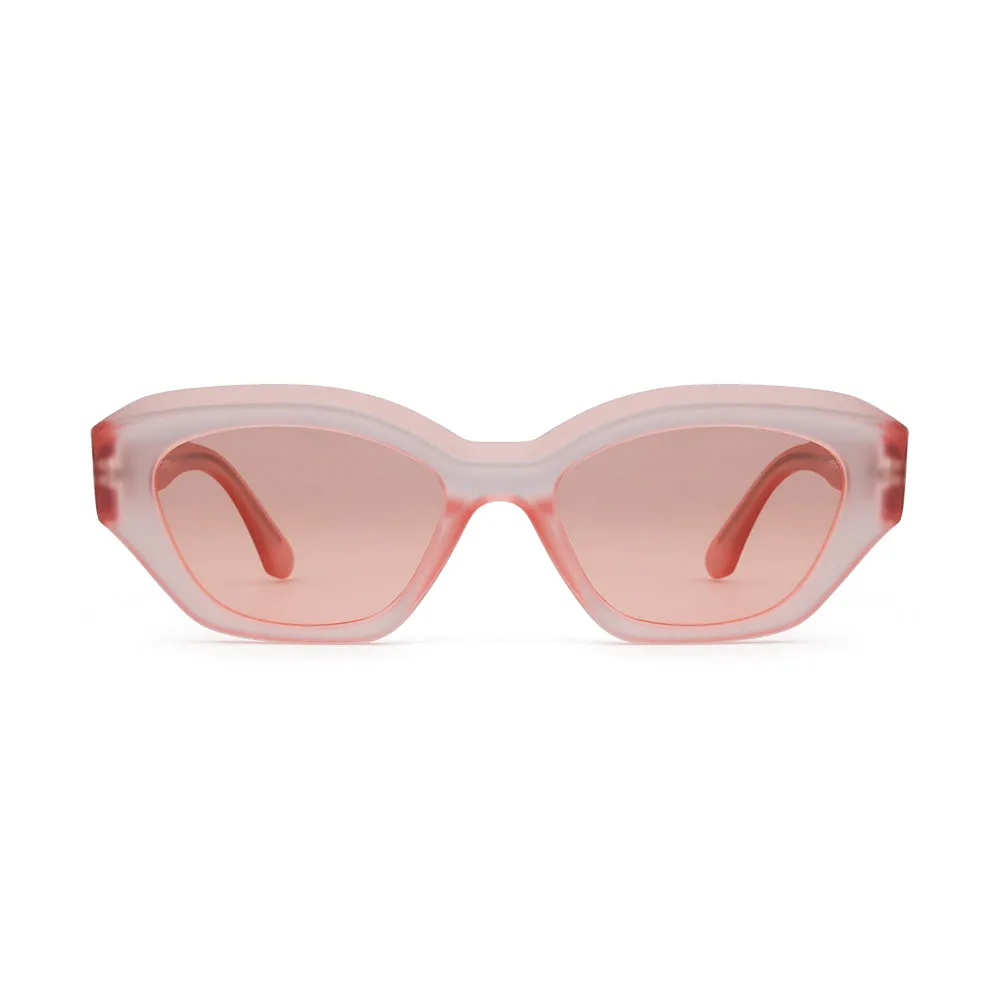 AIDEN | Matte Light Pink | Dark Pink Polarized Lens