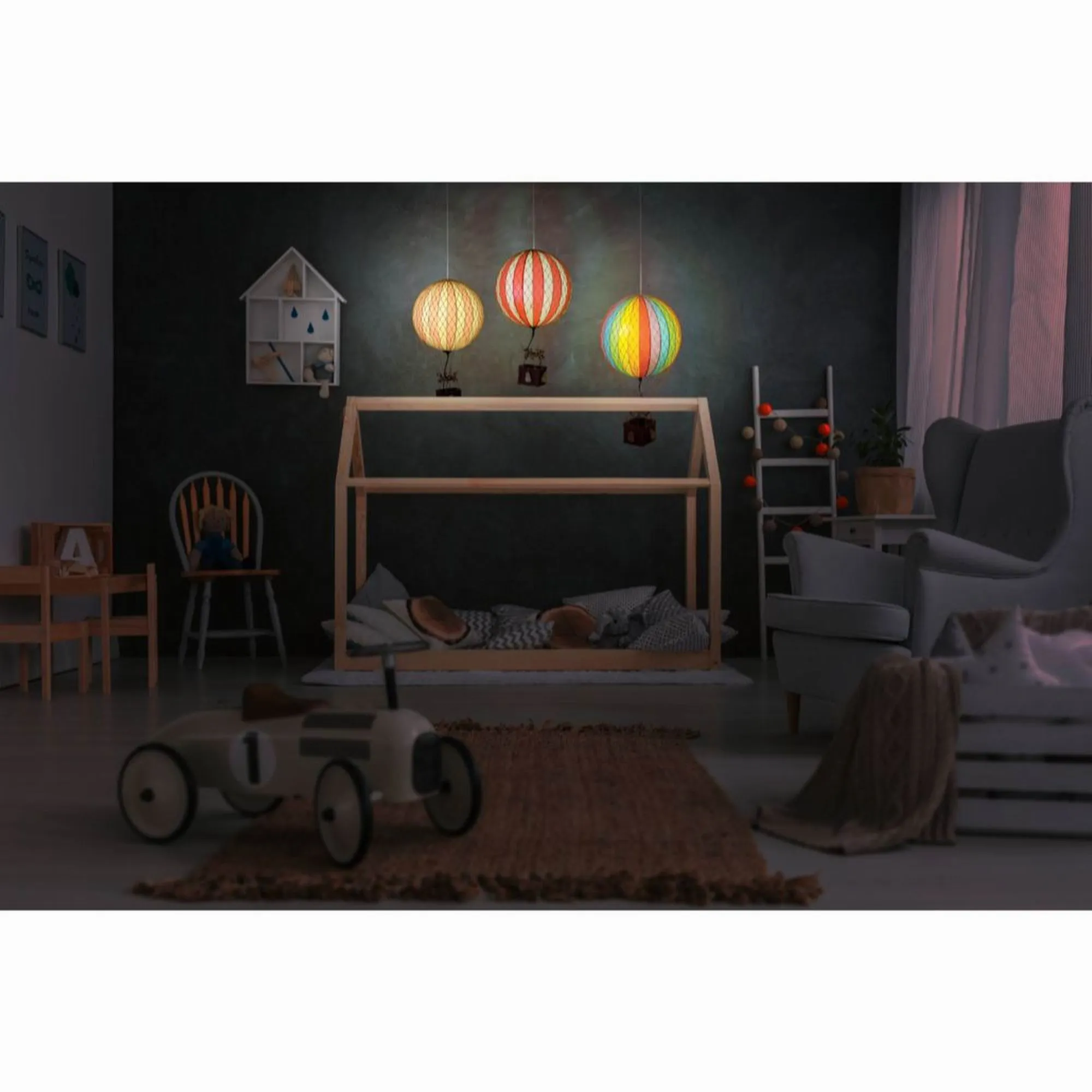 Authentic Models	Travel Light Led. Blue Light – 56CM