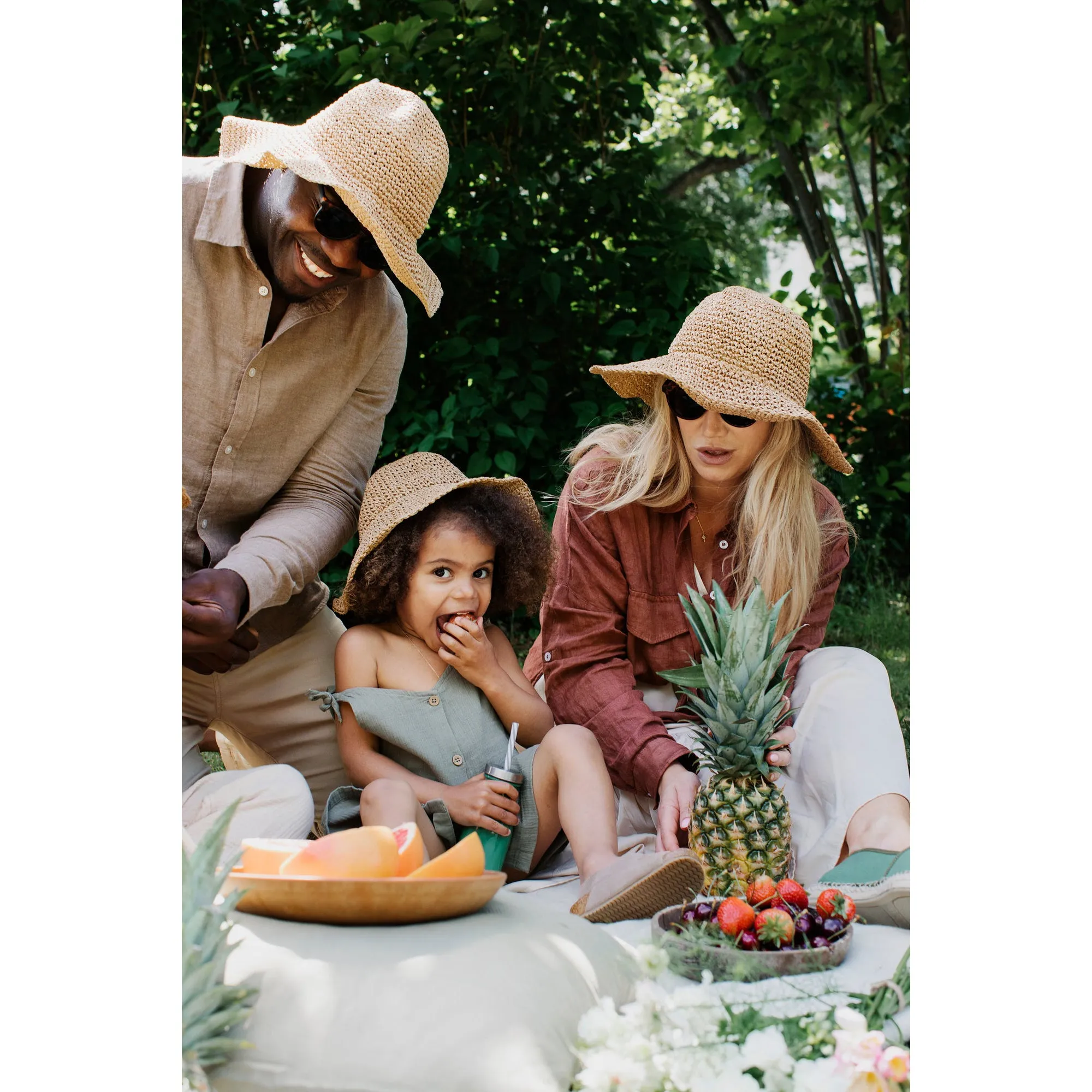 BabyMocs Straw Hat Natural