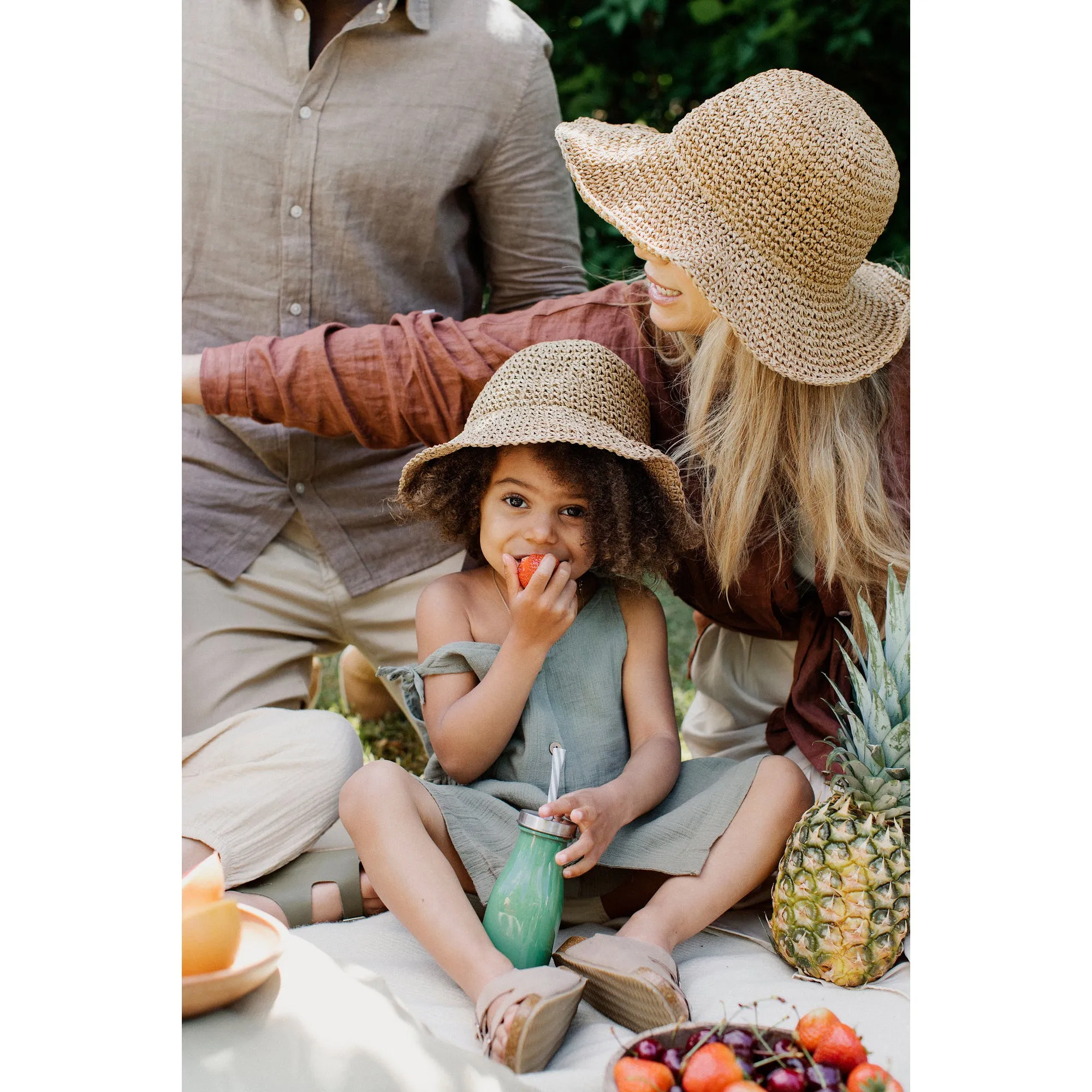 BabyMocs Straw Hat Natural