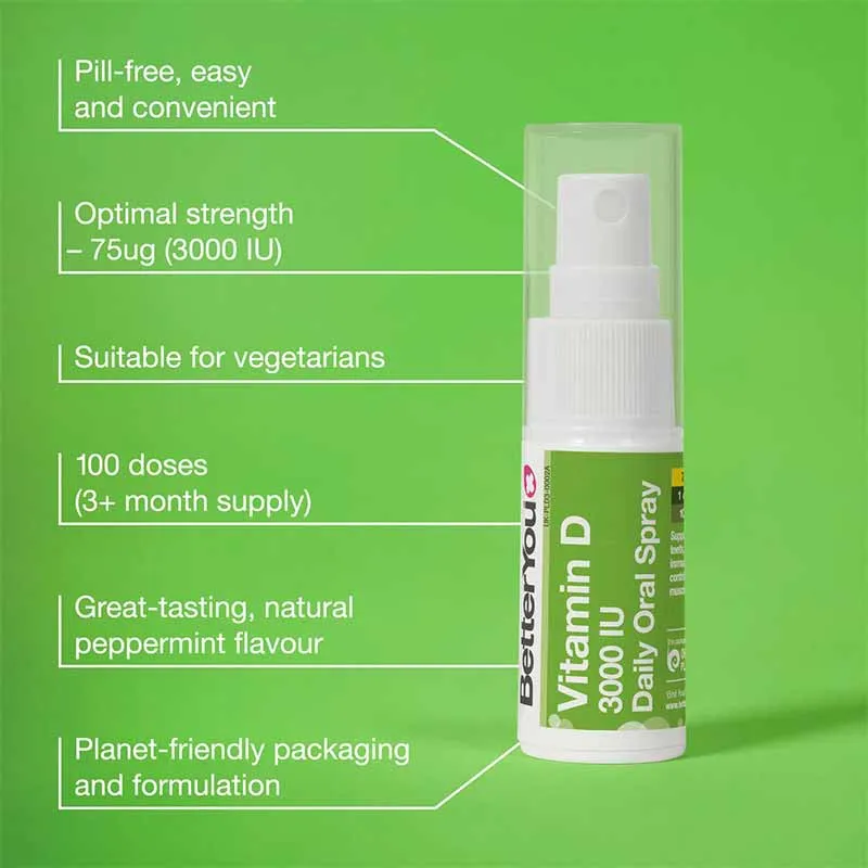 Better You D3000 Oral Spray
