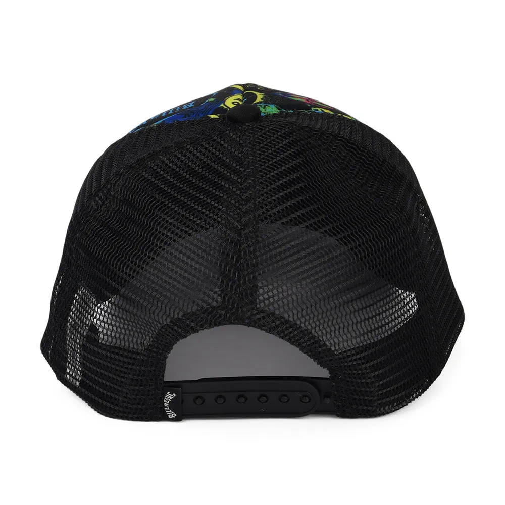 Billabong Hats Kids Rotor Diamond Trucker Cap - Multi-Coloured