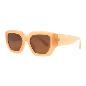 BROOKE | Transparent Nude | Light Brown Lens