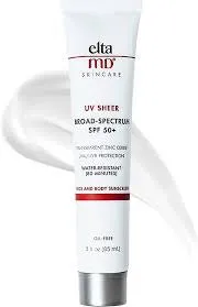Elta MD UV Sheer BS SPF50  Face And Body Sunscreen
