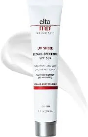 Elta MD UV Sheer BS SPF50  Face And Body Sunscreen