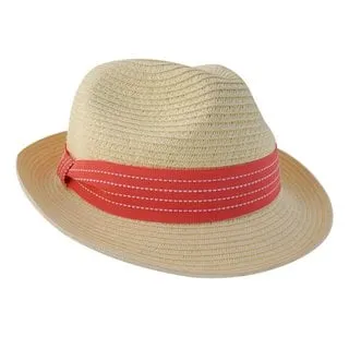 HW Collection Kids Braided Fedora - Ivory