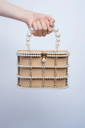 Ivory Pearl Crossbody Bag