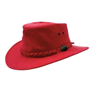 Jacaru Kids Pu Suede - Rodeo Red