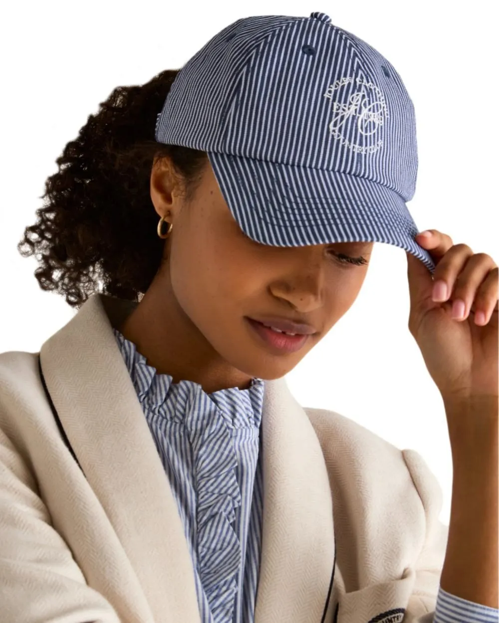 Joules Daley Stripe Cap