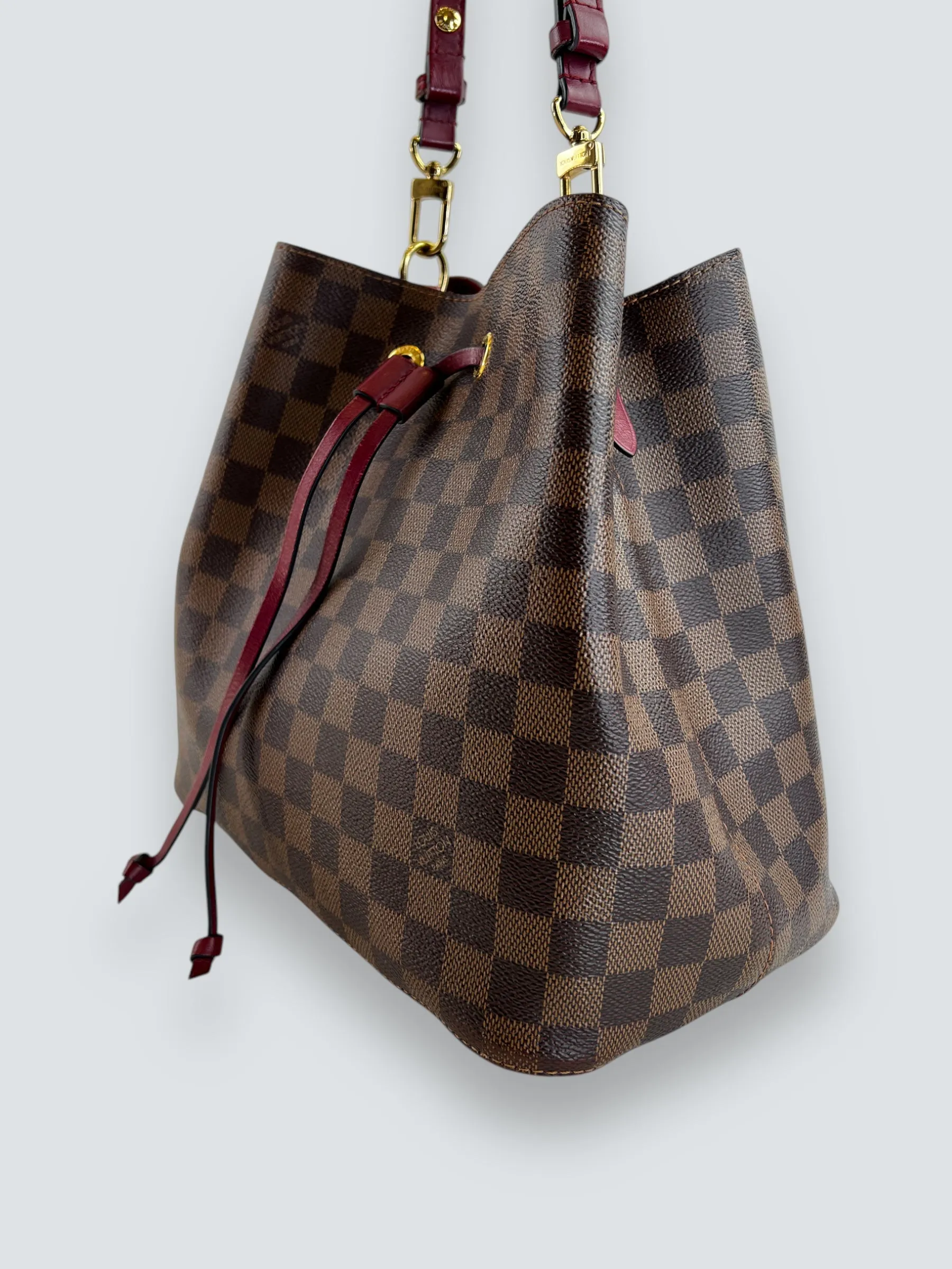 Louis Vuitton Damier Ebene Canvas Neo Noe Bucket Bag