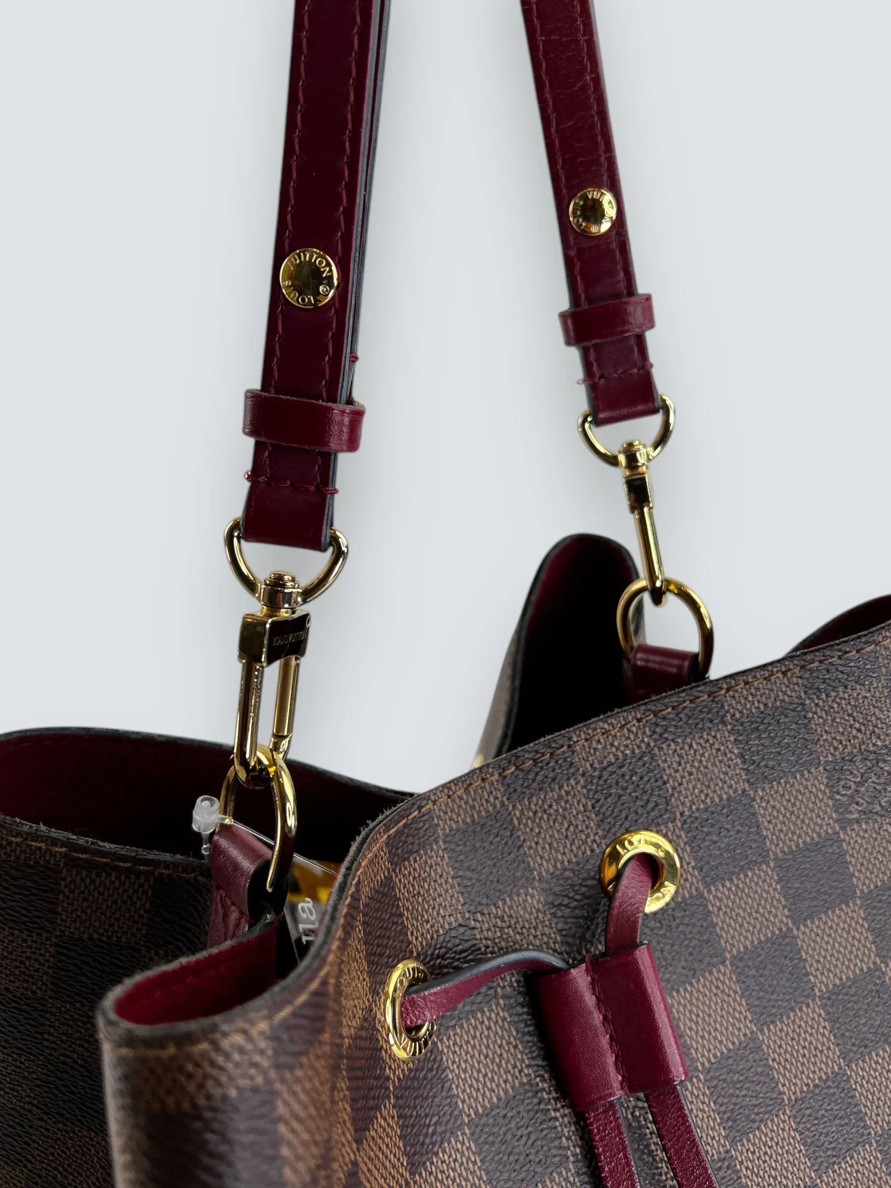 Louis Vuitton Damier Ebene Canvas Neo Noe Bucket Bag