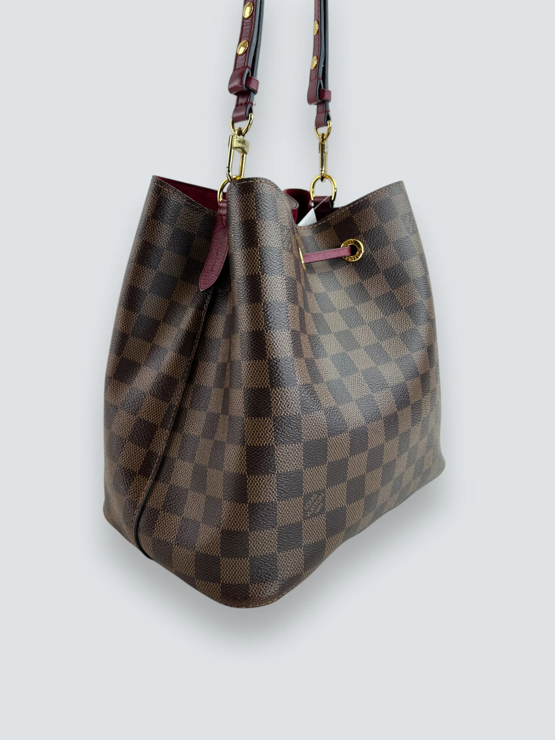 Louis Vuitton Damier Ebene Canvas Neo Noe Bucket Bag