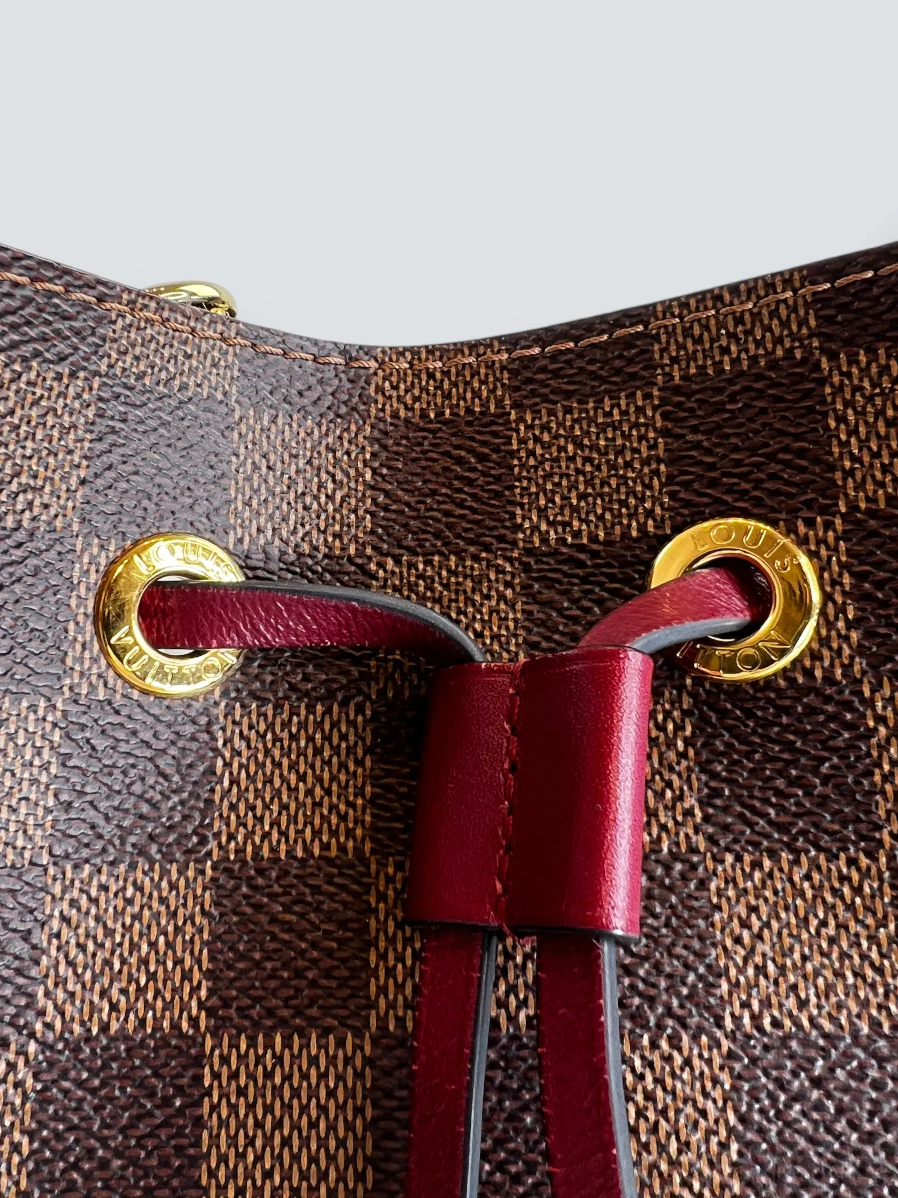 Louis Vuitton Damier Ebene Canvas Neo Noe Bucket Bag