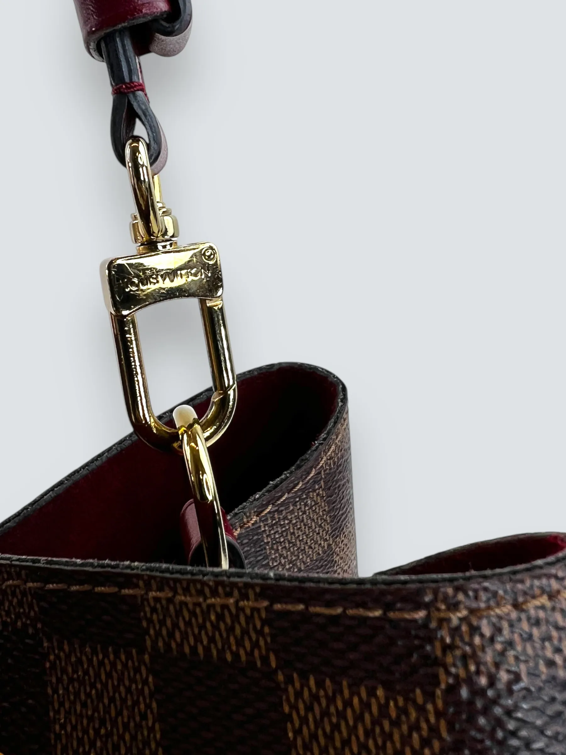 Louis Vuitton Damier Ebene Canvas Neo Noe Bucket Bag