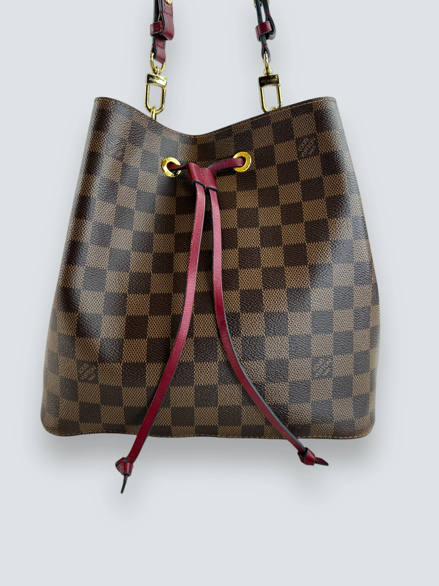 Louis Vuitton Damier Ebene Canvas Neo Noe Bucket Bag