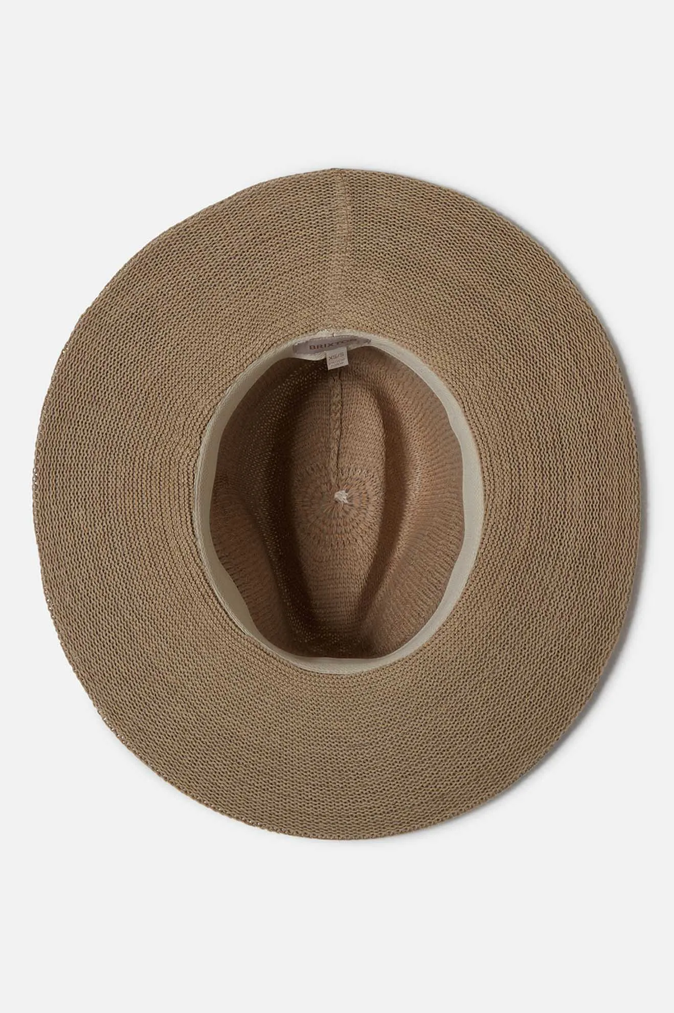 Lyons Knit Pattern Packable Hat - Light Tan/Light Tan