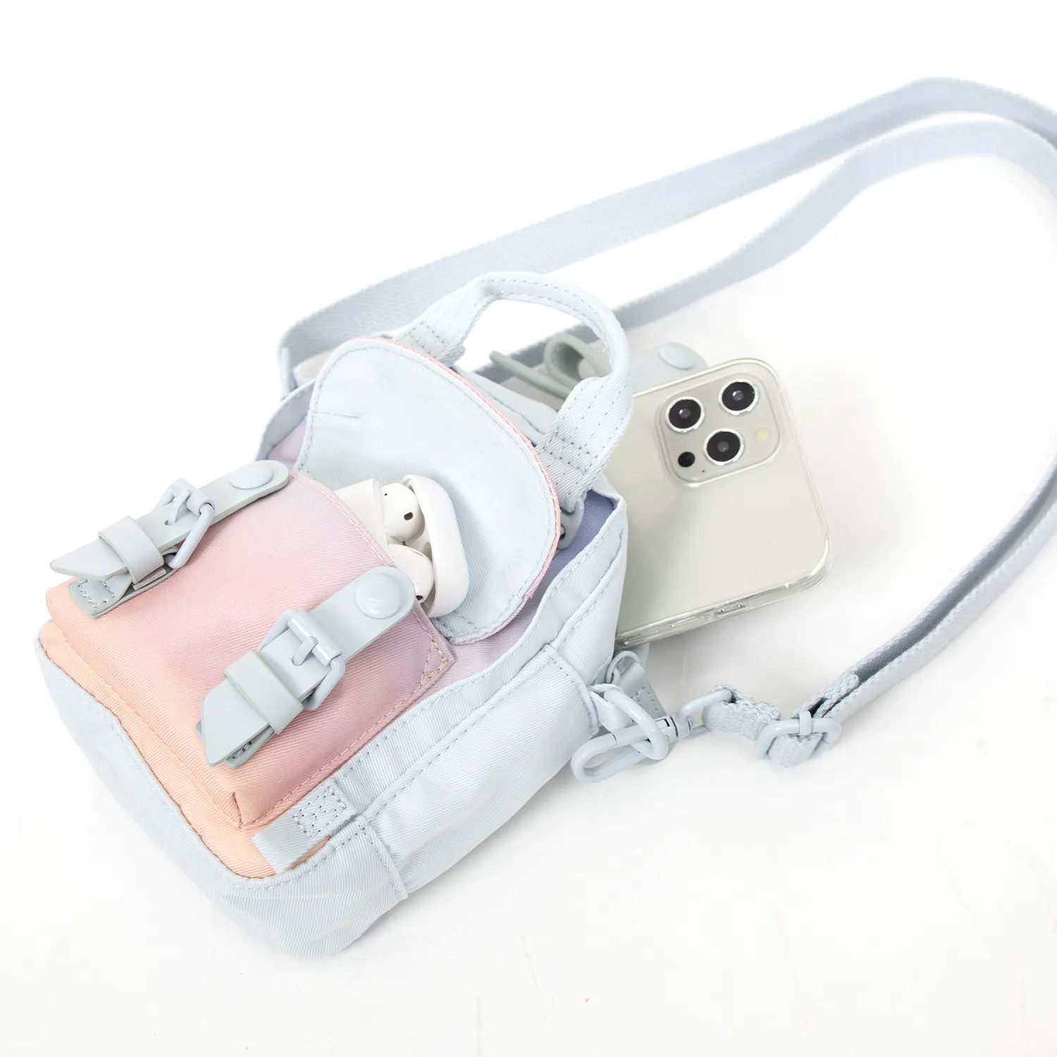 Macaroon Tiny Sky x Ribbon Series Crossbody Bag