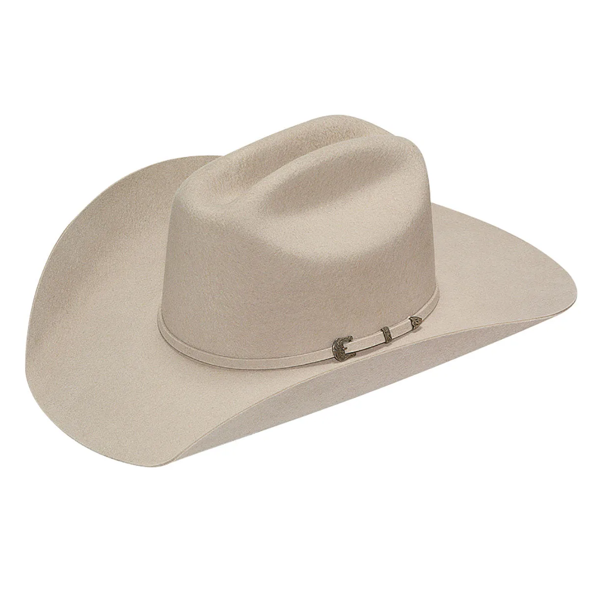 M&F Traditional Twister Sante FE 3X Select Wool Hat in Silver Belly T75250277