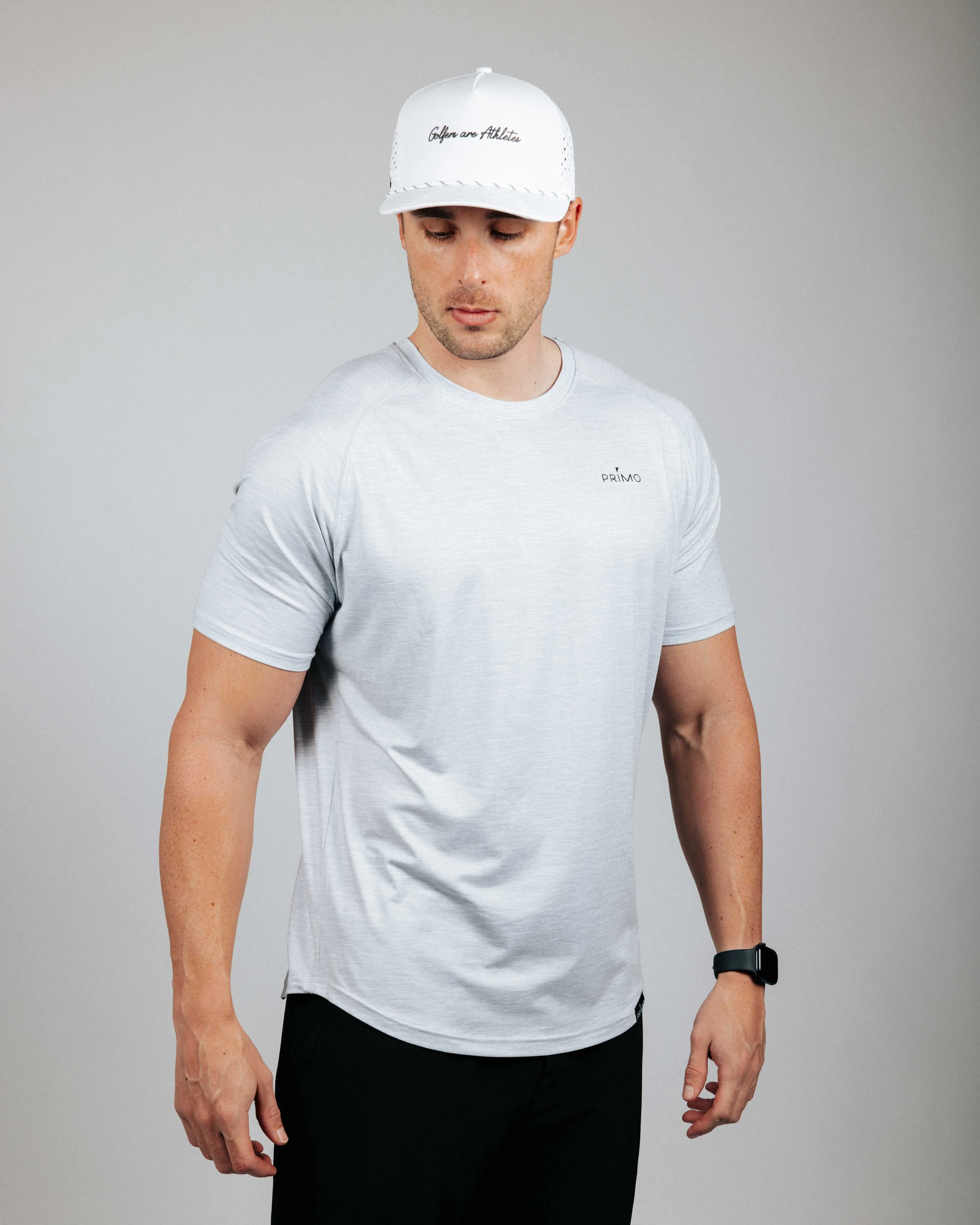 Men's Light Gray Active Tee