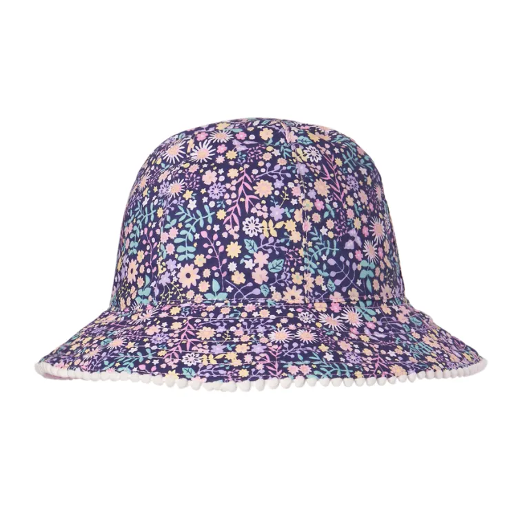 Millymook Baby Girls Floppy Bucket Tilly - Navy