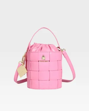 Mini Bucket Bag in Baby Pink