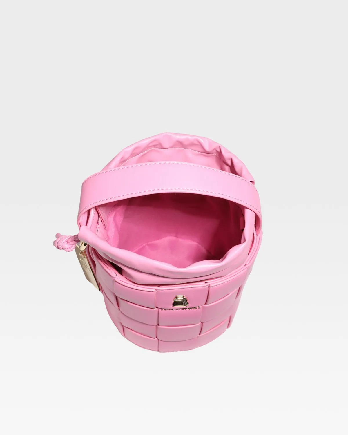 Mini Bucket Bag in Baby Pink