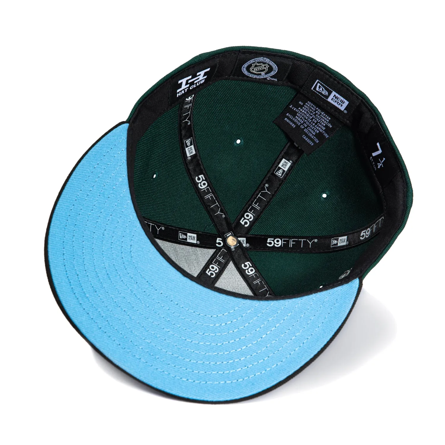 New Era 59Fifty Chicago Blackhawks 2010 Stanley Cup Patch Hat - Green. Black