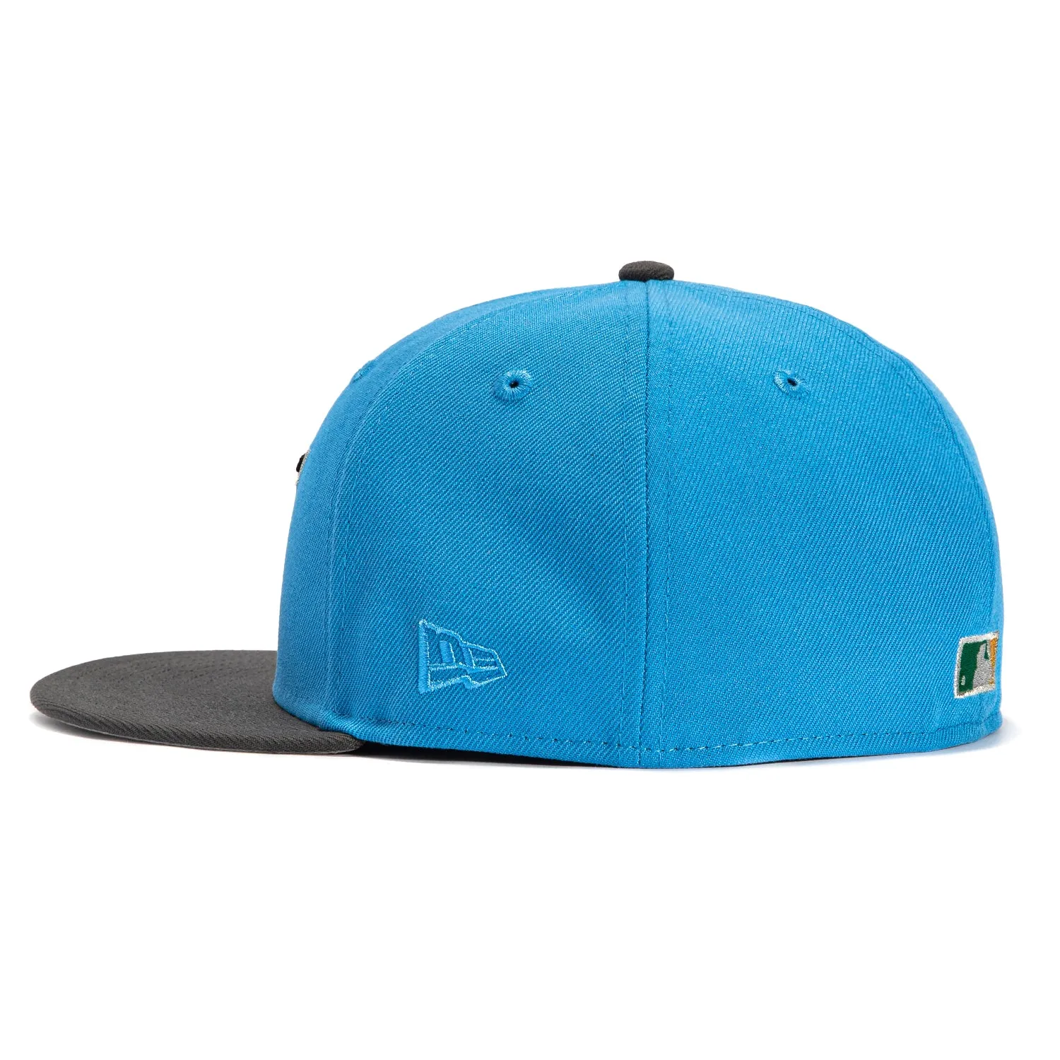 New Era 59Fifty Toronto Blue Jays 30th Anniversary Patch Hat - Light Blue. Graphite