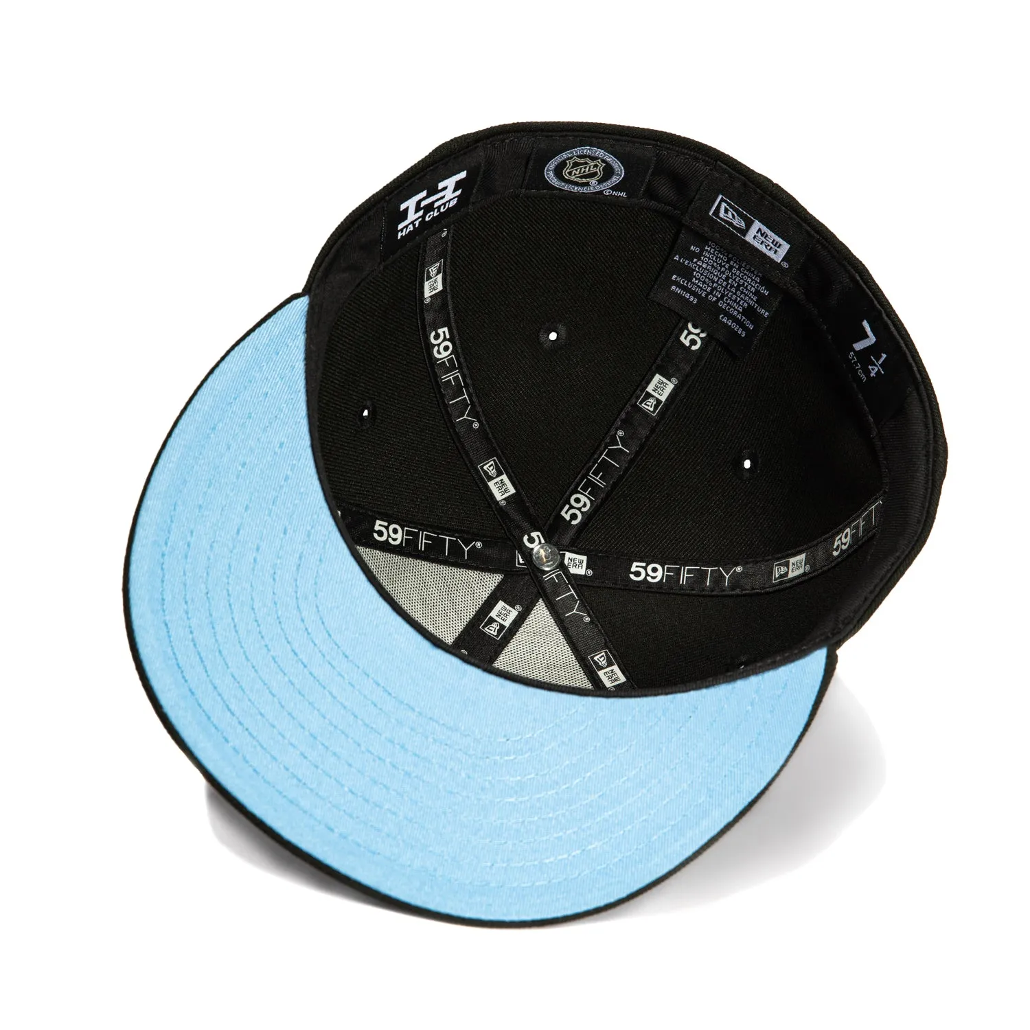 New Era 59Fifty Utah Hockey Club Team UV Hat - Black