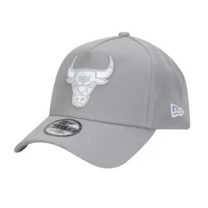 New Era Chicago Bulls 9FORTY A Frame Cap - Grey/White
