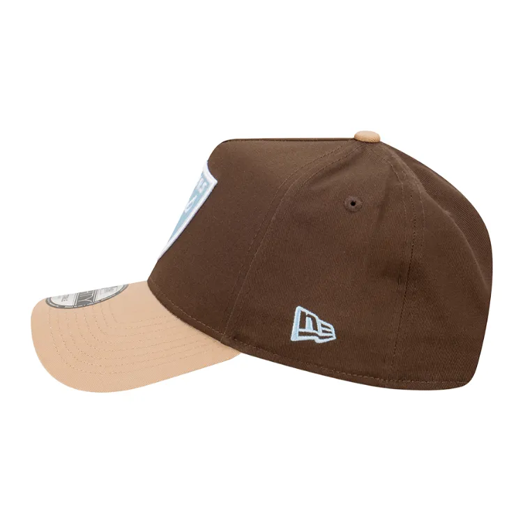 New Era Las Vegas Raiders 9FORTY A Frame Cap - Walnut/Camel/Glacial Blue