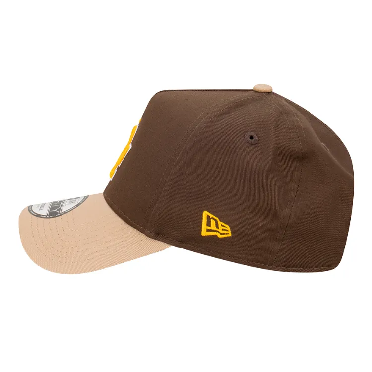 New Era Los Angeles Dodgers 9FORTY A Frame Cap - Walnut/Camel/Butterscotch