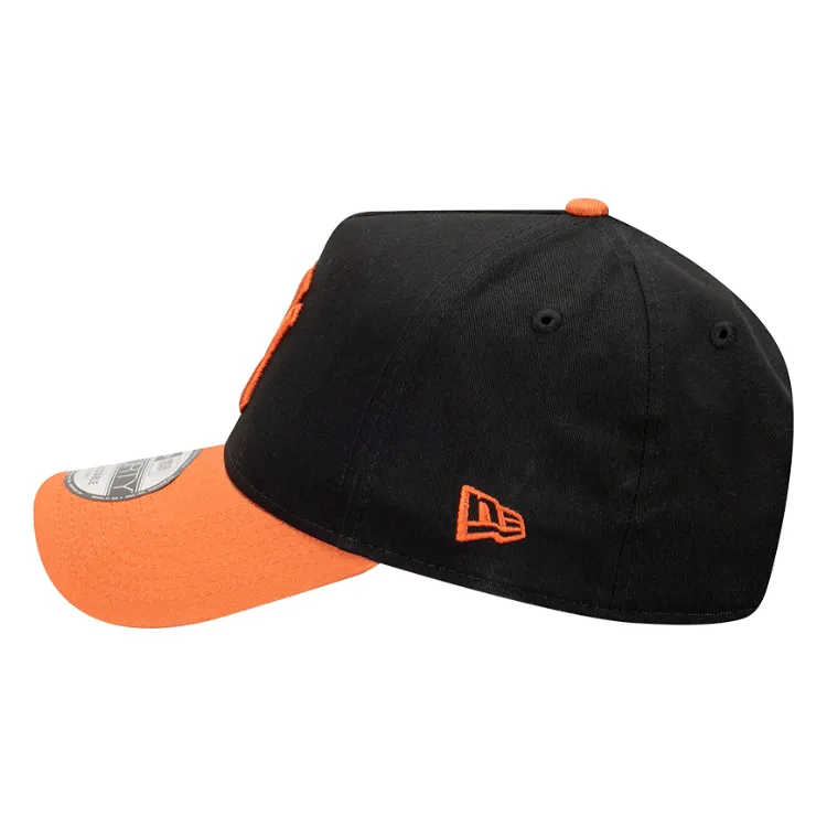 New Era New York Yankees 9FORTY A Frame Cap - Black/Redwood