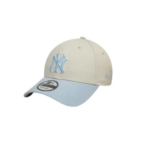 New Era New York Yankees 9FORTYCooperstown WS Cap - Ivory/Pale Blue