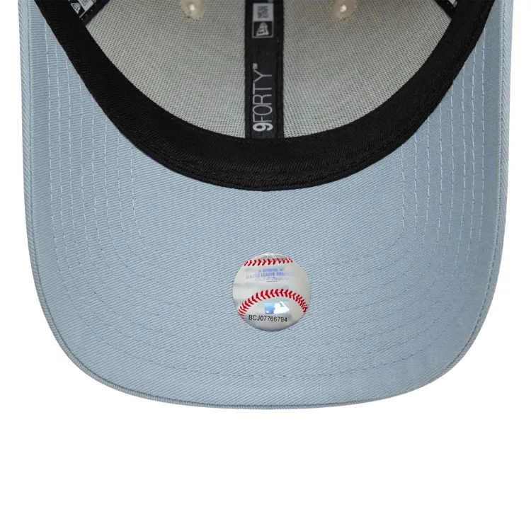 New Era New York Yankees 9FORTYCooperstown WS Cap - Ivory/Pale Blue