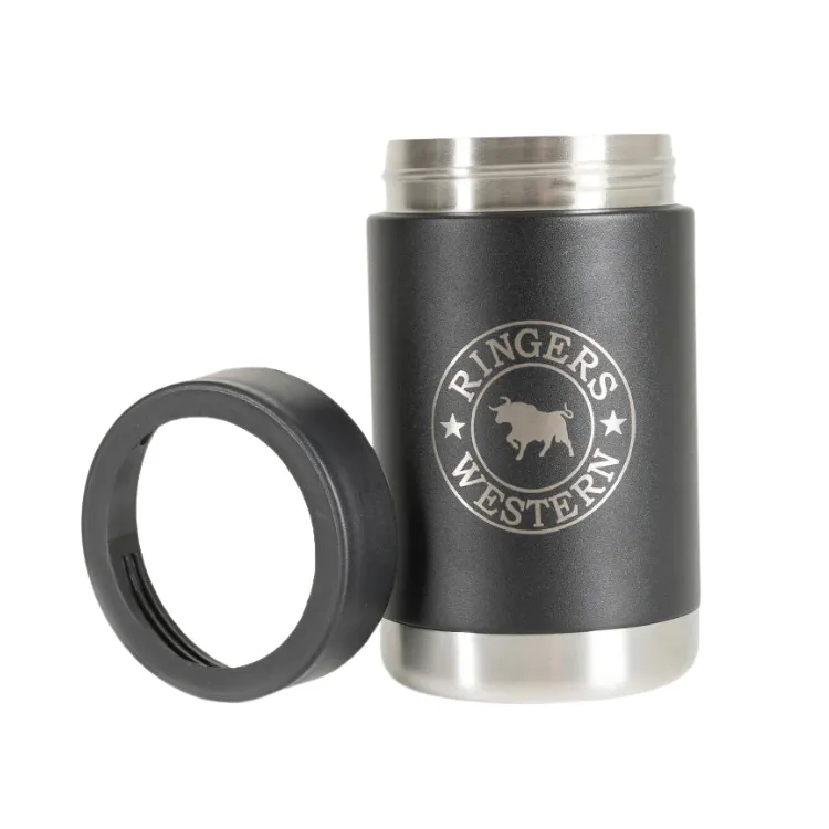 Ringers Western Escape Can Cooler - Black