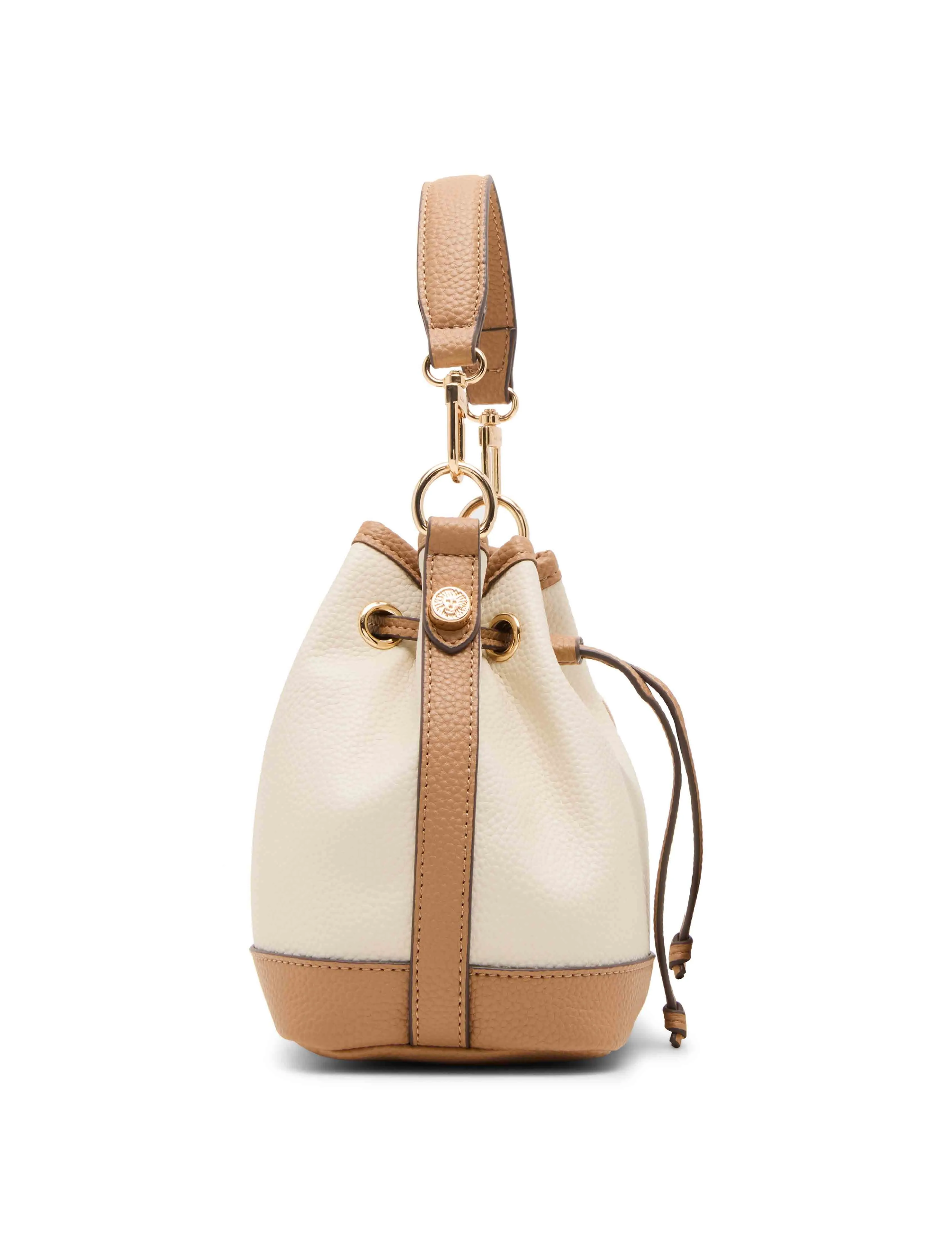 Small Bucket with Crossbody Strap