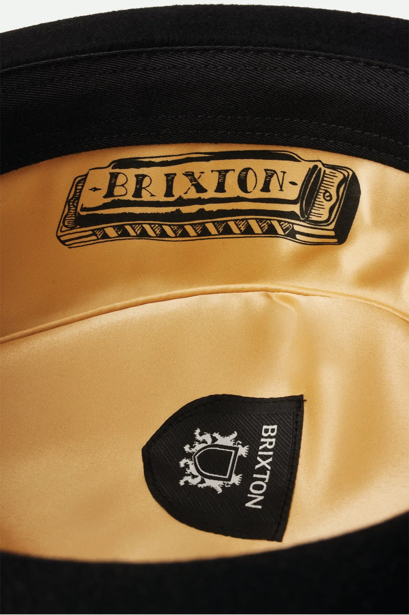 Stout Pork Pie - Black/Black