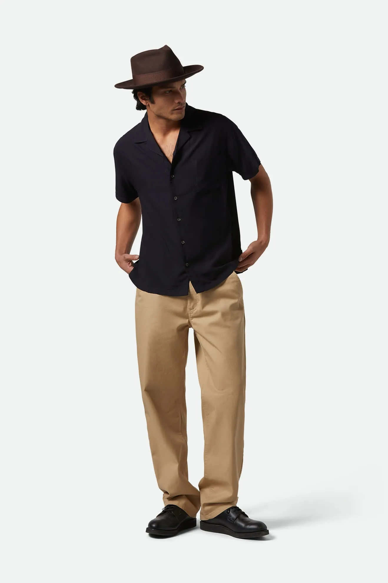 Swindle Convertabrim Fedora - Dark Brown/Chocolate